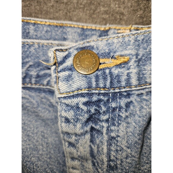 Vintage Wrangler Blues Jeans Women's 16x32 Tapered Blue USA Western Cowgirl - Picture 7 of 10